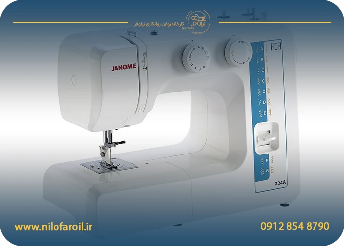 معرفی کلی چرخ خیاطی ژانومه