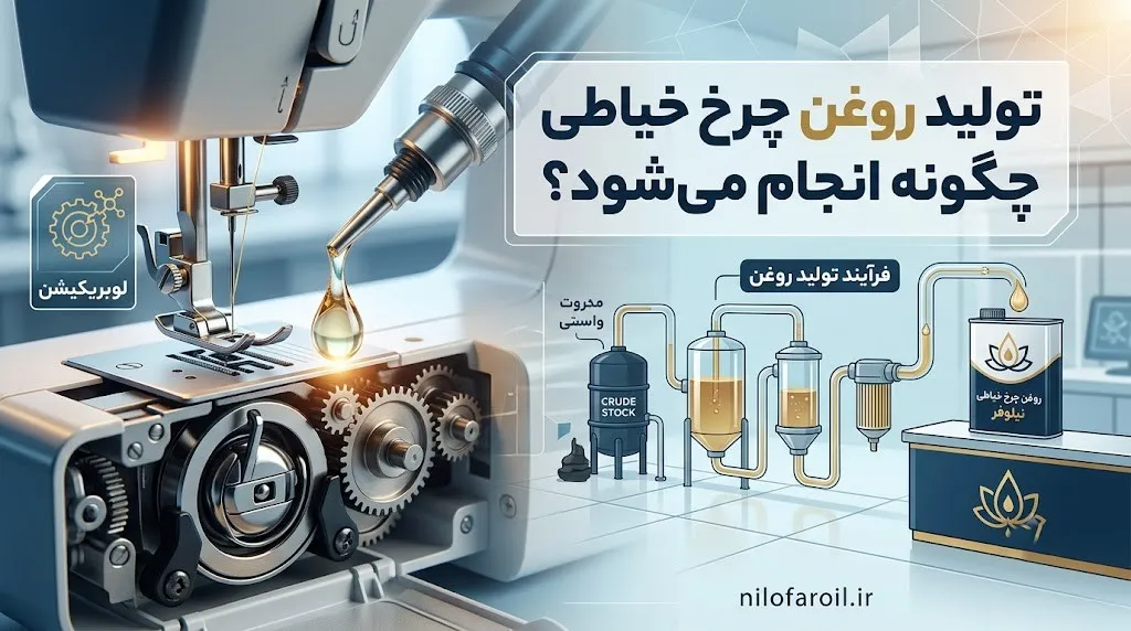 تفاوت روغن چرخ خیاطی با روغنهای معمولی